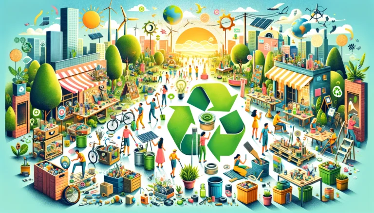 Ekonomi Sirkular dan Daur Ulang Kreatif: Gaya Peduli Lingkungan