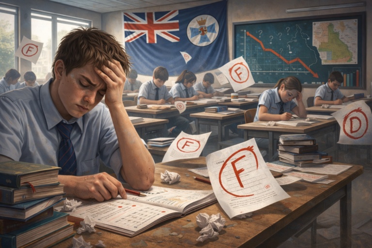 Analisis Kesalahan Kurikulum dan Dampaknya terhadap Hasil Nilai Siswa di Queensland