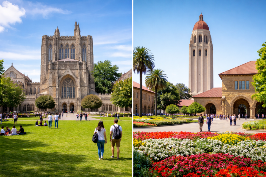 Yale dan Stanford Mendulang Peringkat Tinggi