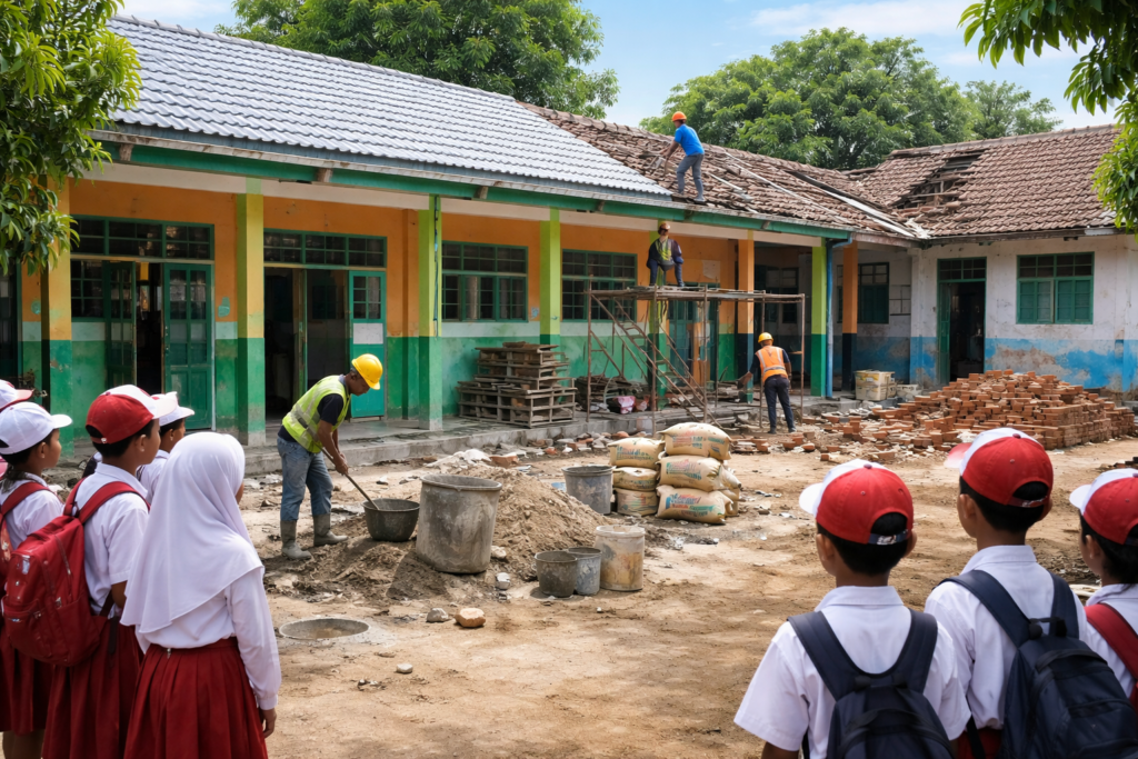Revitalisasi Sekolah Dipercepat di Berbagai Daerah
