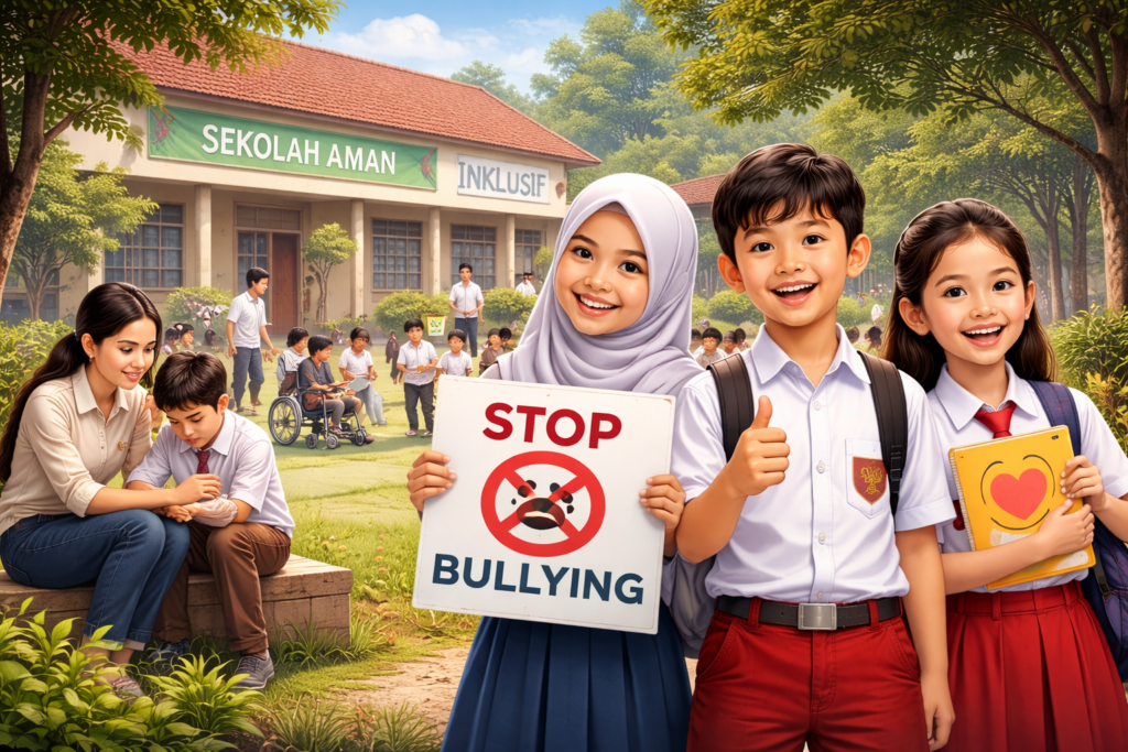 Budaya Sekolah Aman dan Inklusif Mulai Diterapkan Nasional
