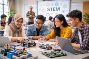 Workshop STEM dan Pendidikan Global di Makassar