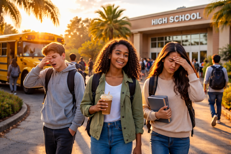 Diskusi Perubahan Waktu Masuk Sekolah di Florida
