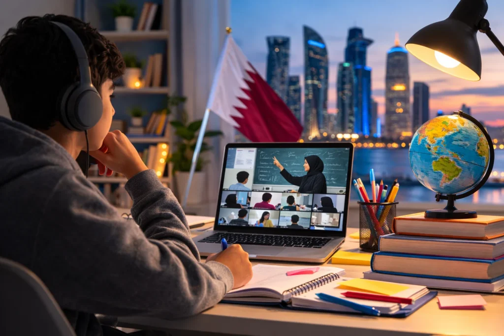 Qatar Umumkan Belajar Jarak Jauh Sementara